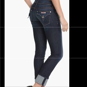 Hudson Ginny crop straight jeans